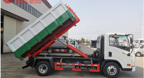 大運藍牌勾臂式車