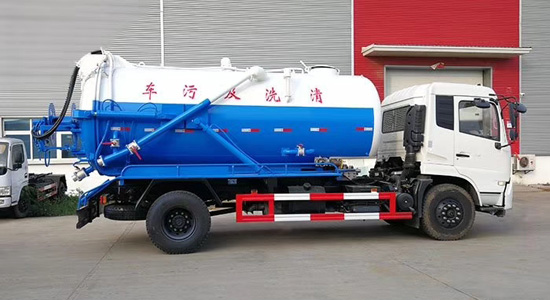 清洗吸污車☆一體罐