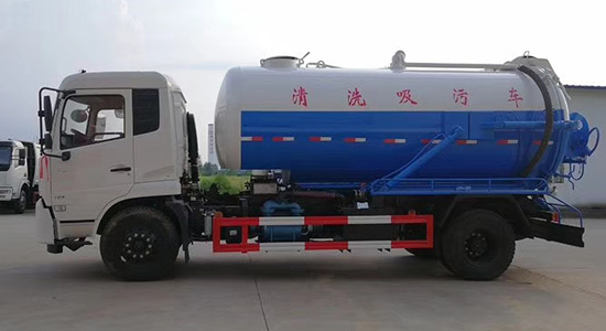 清洗吸污車☆一體罐