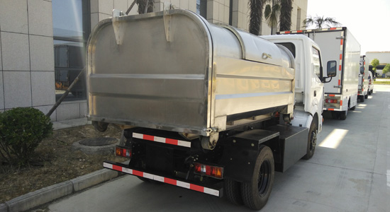 純電動勾臂式垃圾車