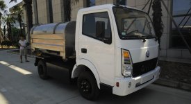 純電動(dòng)勾臂式垃圾車