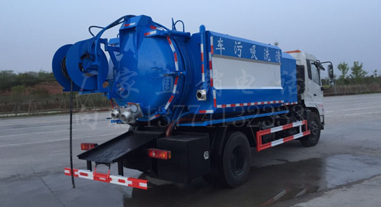 天錦清洗吸污車☆白藍(lán)
