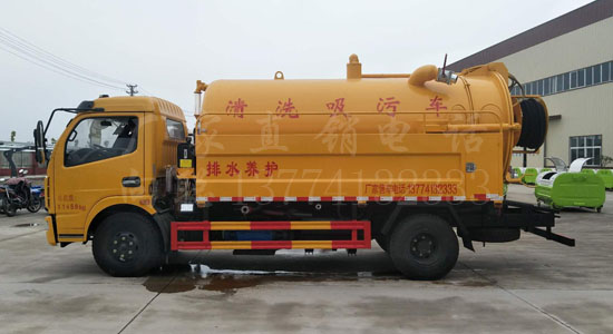東風(fēng)清洗吸污車☆工程黃