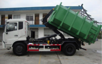 東風(fēng)天錦勾臂式垃圾車