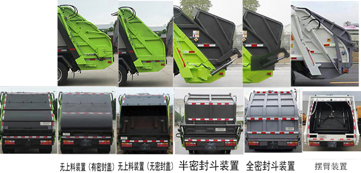 帝王環(huán)衛(wèi)牌HDW5083ZYSCG6型壓縮式垃圾車