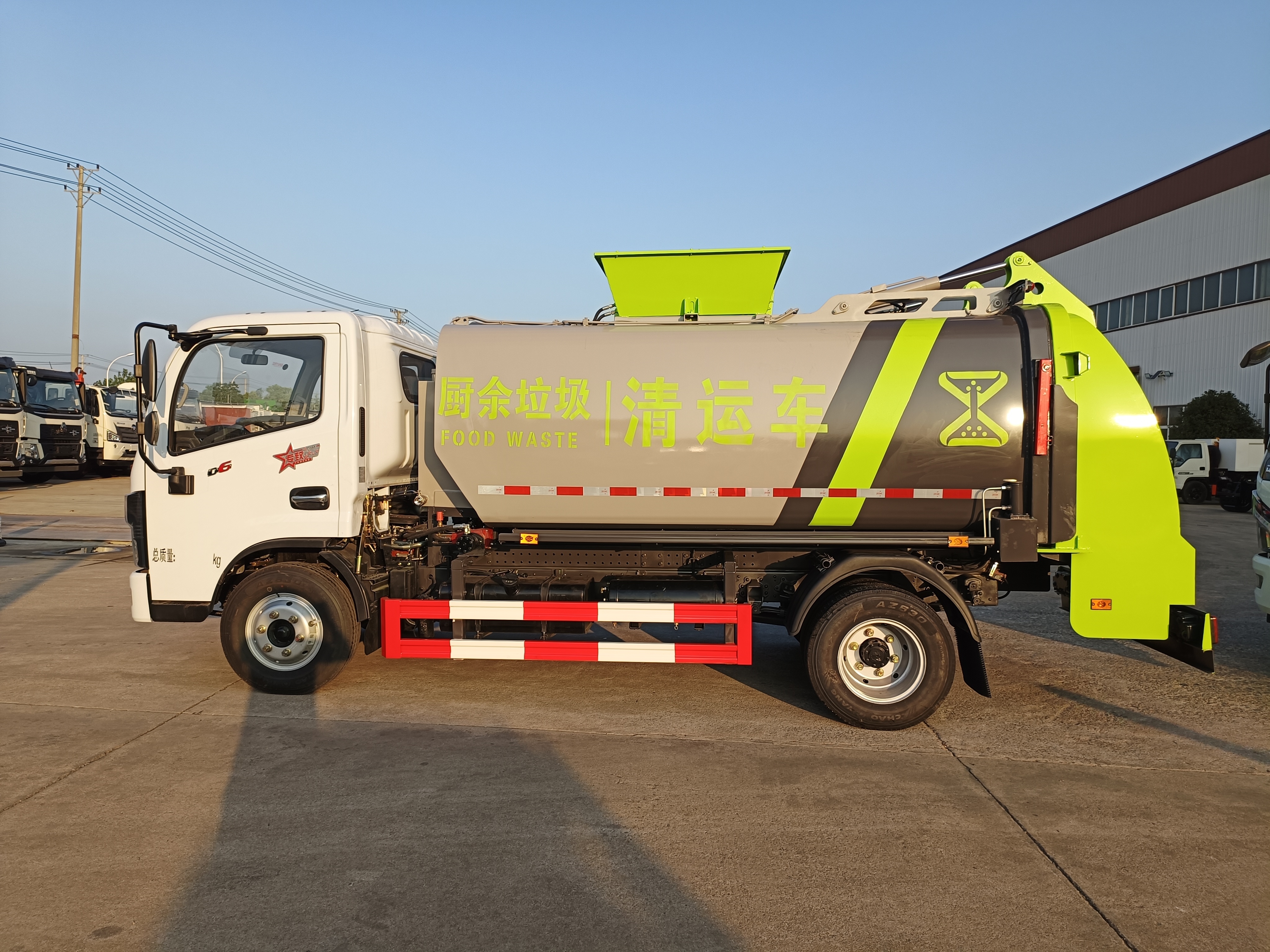 小多利卡餐廚垃圾車—6m3