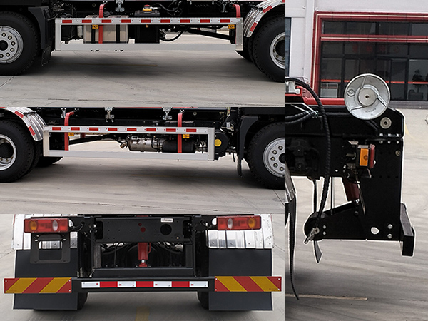 楚帝牌DCD5181ZXXDY6型車廂可卸式垃圾車